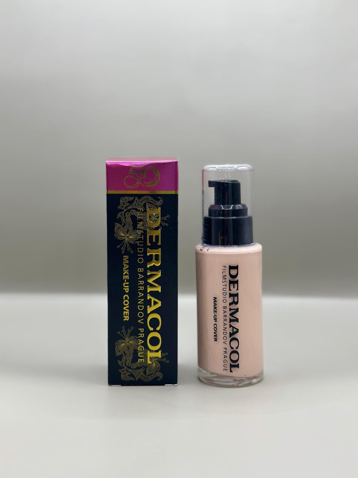 Dermacol Film Studio Barrandov Prague Makeup Cover Foundation – Extreme Coverage & Flawless Finish